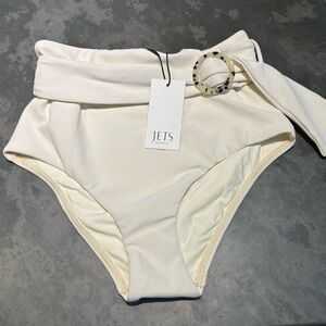 Jets Australia Isla Rib High Waist Bikini Bottom
